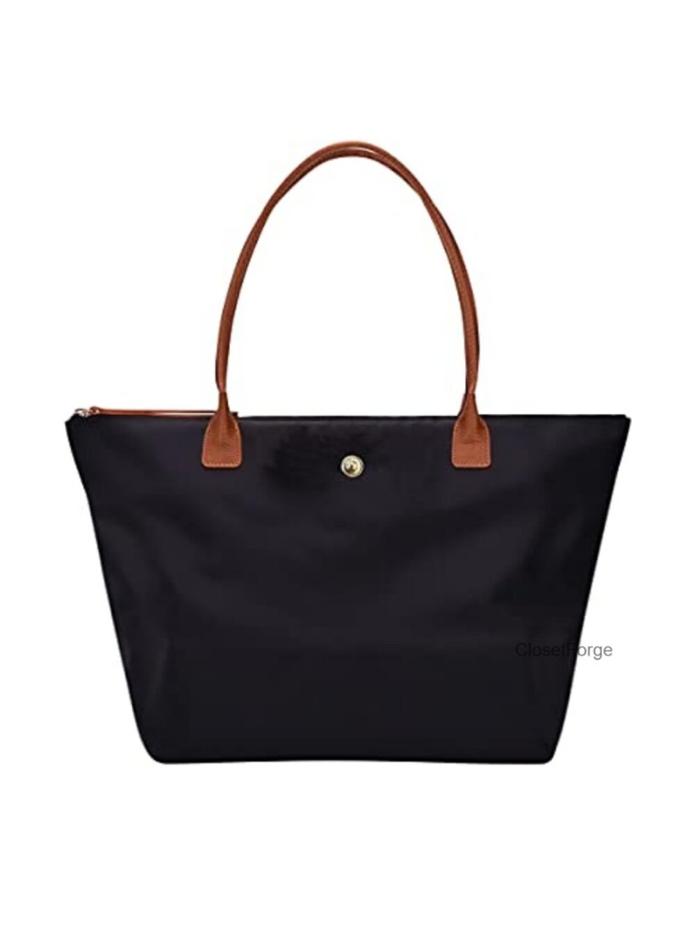 Nylon Tote Bag for Women, Foldable Hobo Handbag, Shoulder Purse with Laptop